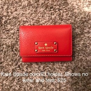 Kate Spade coin/ID holder
